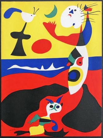 Lithographie Miró - L'ÉTÉ (1938)