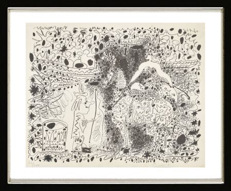 Lithographie Picasso - L'Éyuyère, 1960