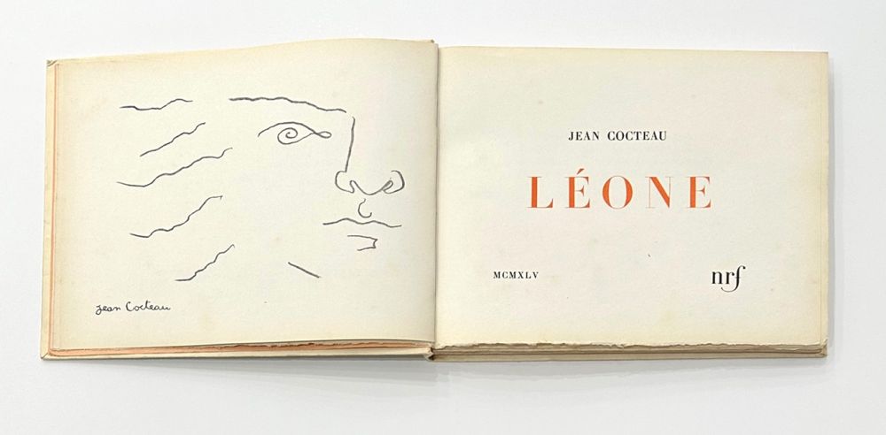 Illustriertes Buch Cocteau - Léone