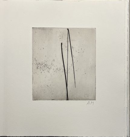Illustriertes Buch Marfaing - M. Butor. L’Étoile des Encres. Eau-forte originale monogrammée  1982