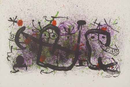 Lithographie Miró - Ma de proverbis