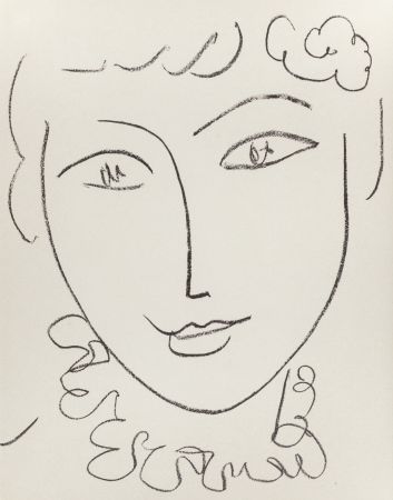 Lithographie Matisse - Madame Pompadour