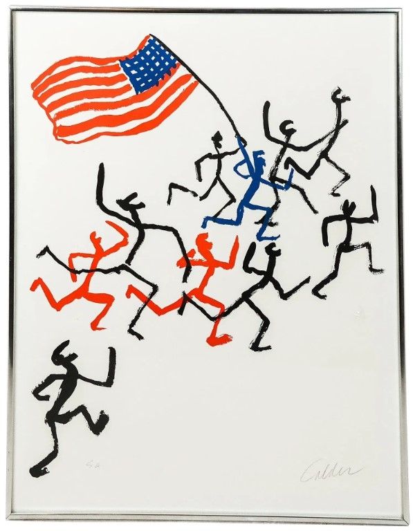 Lithographie Calder - Madison Square Boy's Club
