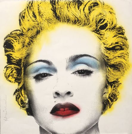 Siebdruck Mr. Brainwash - Madonna