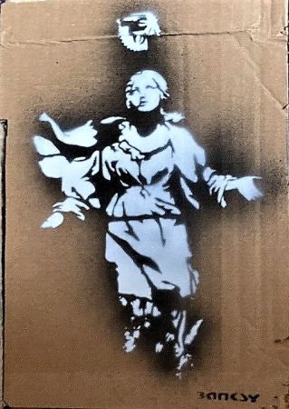 Multiple Banksy - Madonna con la pistola