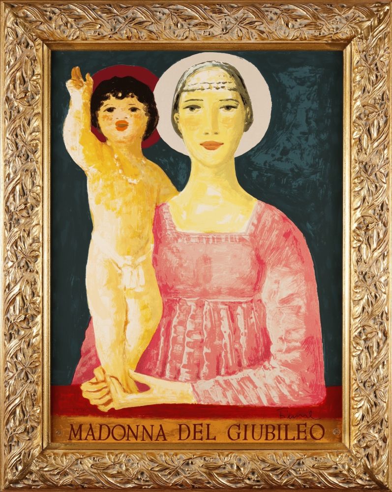 Siebdruck Fiume - Madonna del giubileo