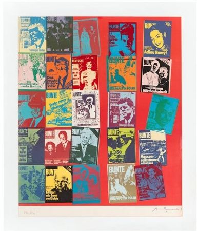 Siebdruck Warhol - Magazine and History, FS II.304 A