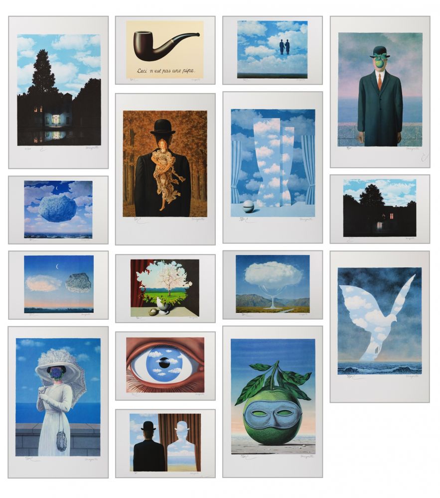 Lithographie Magritte - Magritte Lithographies VI
