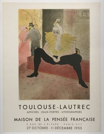 Lithographie Toulouse-Lautrec - Maison de la Pensée Francaise