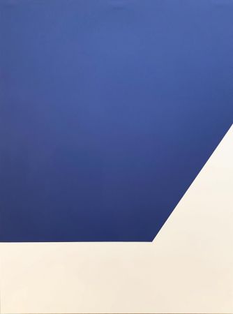Lithographie Kelly - Mallarmé Suite: Blue