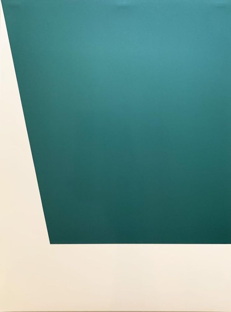 Lithographie Kelly - Mallarmé Suite: Green