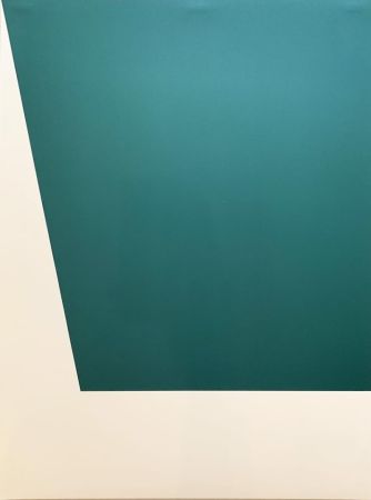 Lithographie Kelly - Mallarmé Suite: Green