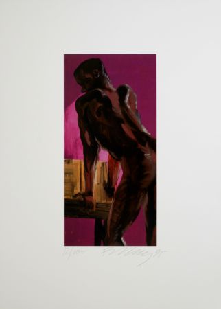 Lithographie Fetting - Man, 1995