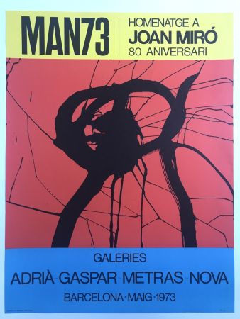 Plakat Miró - Man 73