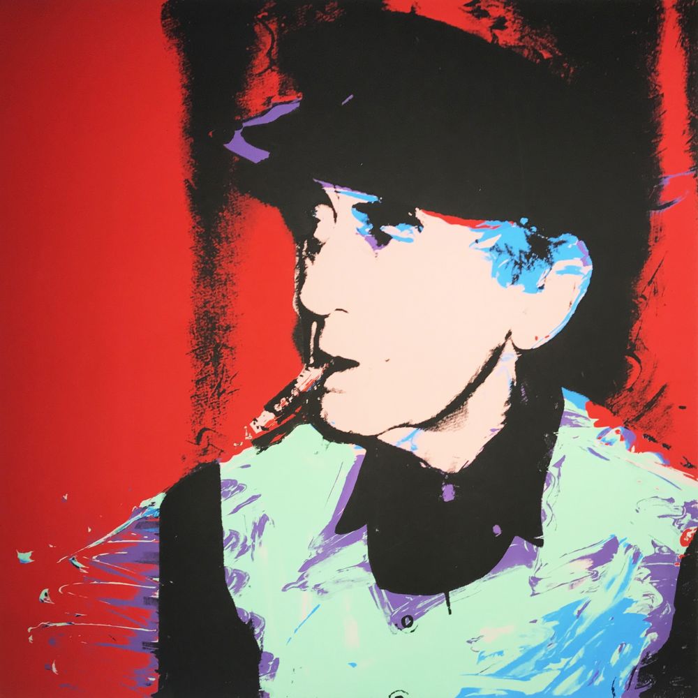 Siebdruck Warhol - Man Ray II.148