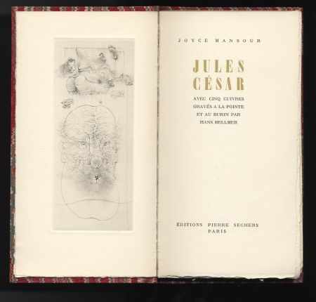 Illustriertes Buch Bellmer - MANSOUR, Joyce : JULES CÉSAR. Avec 5 gravures de Hans Bellmer (1955)