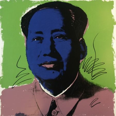 Siebdruck Warhol (After) - Mao