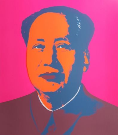 Siebdruck Warhol (After) - Mao