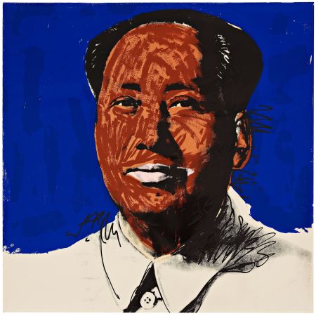 Siebdruck Warhol - Mao