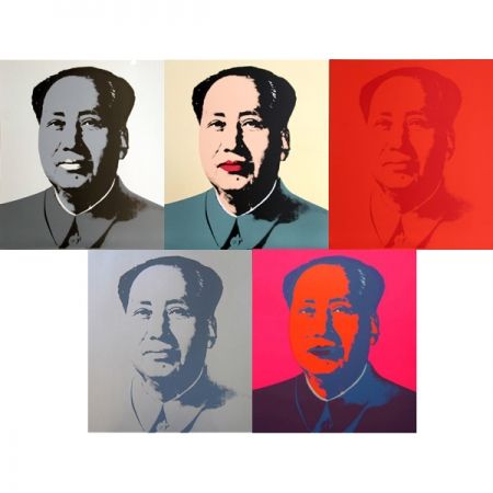 Siebdruck Warhol - Mao - Portfolio