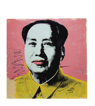 Siebdruck Warhol - Mao 91