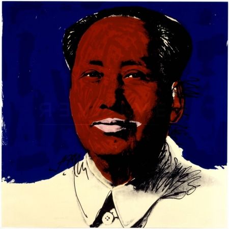 Siebdruck Warhol - Mao 98 by Andy Warhol 