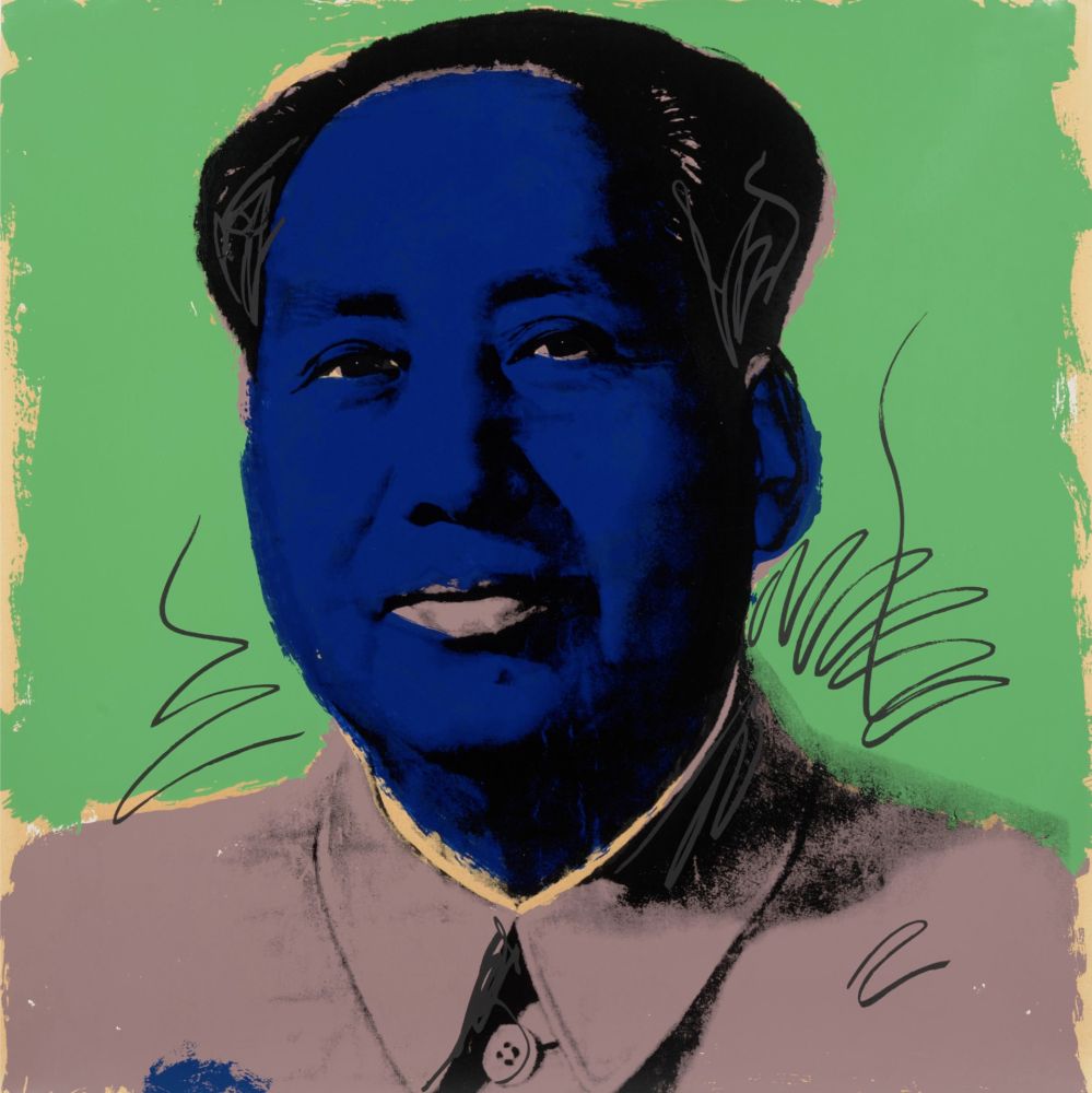 Siebdruck Warhol - Mao (F & S II.90)