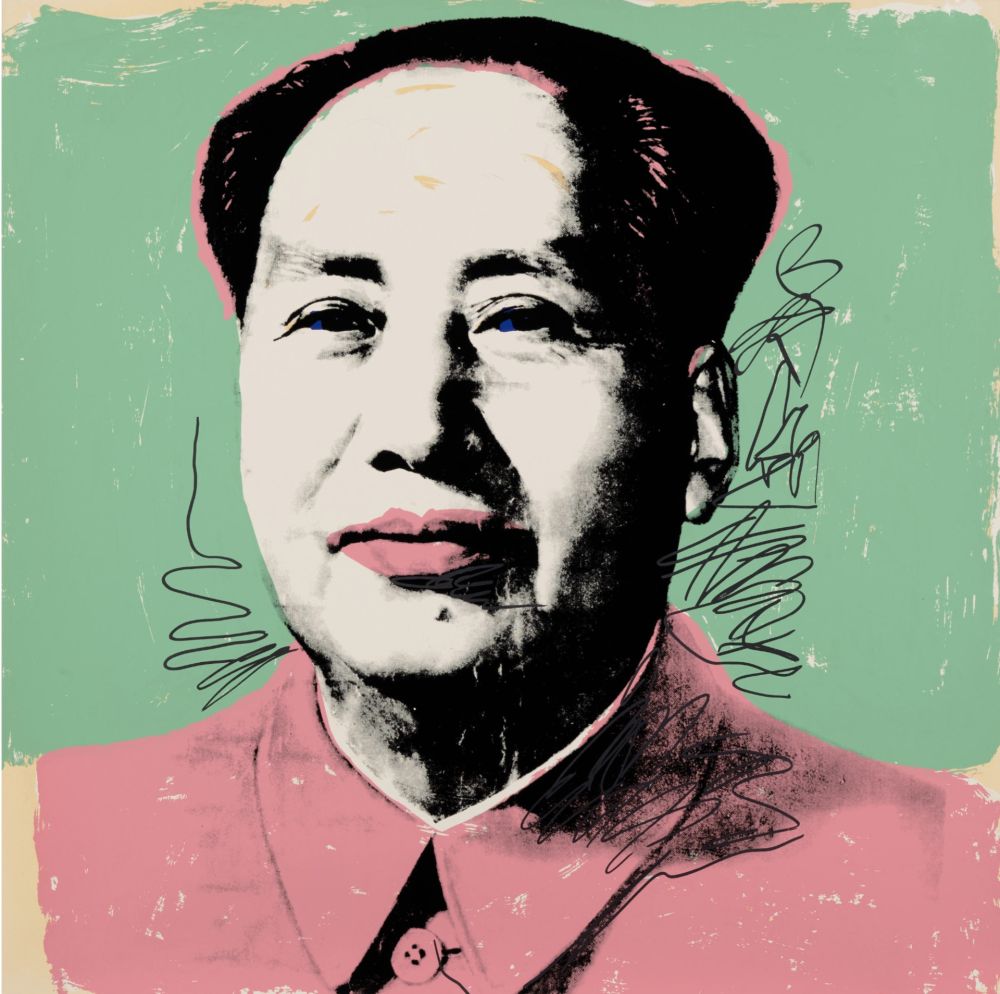 Siebdruck Warhol - Mao (F & S II.95)