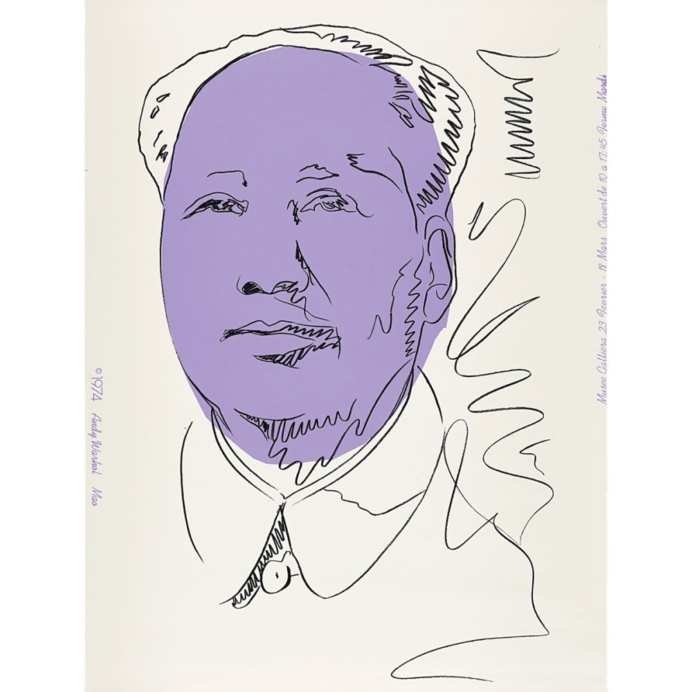 Siebdruck Warhol - Mao (FS II.125A)