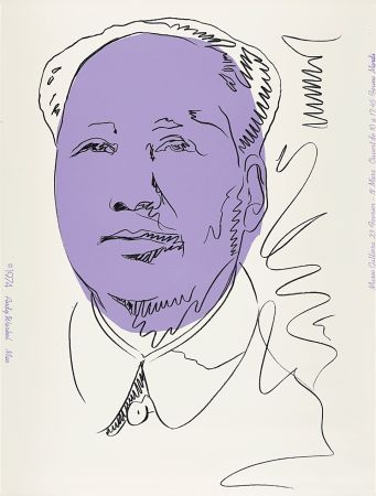 Siebdruck Warhol - Mao (FS II.125A)