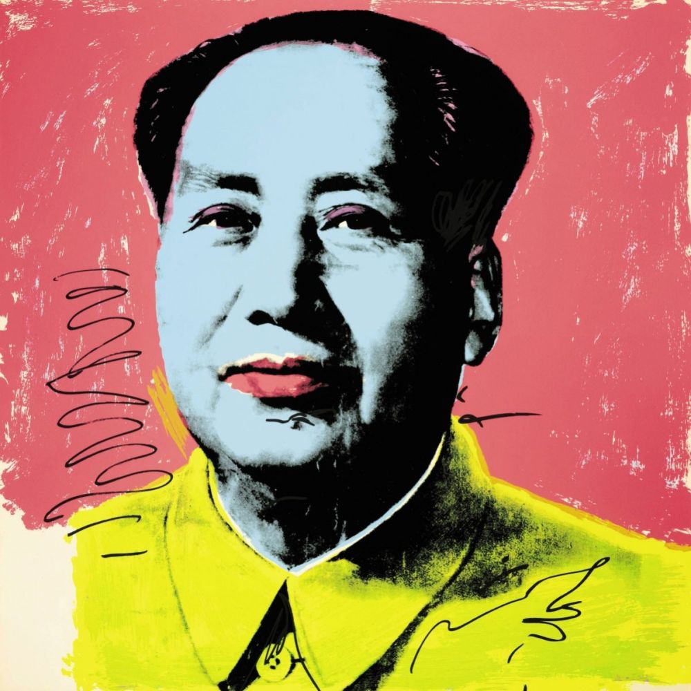 Siebdruck Warhol - Mao (FS II.91)