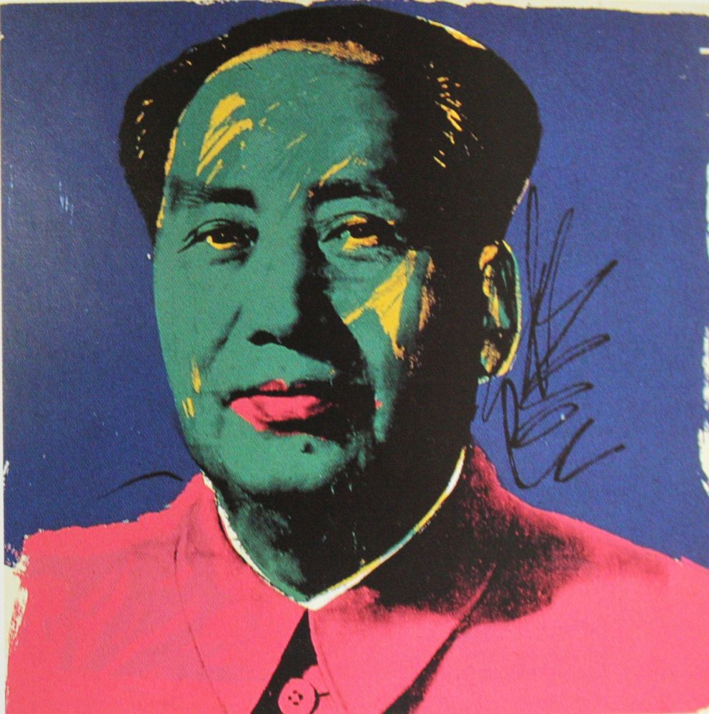 Siebdruck Warhol - Mao (FS II.93)