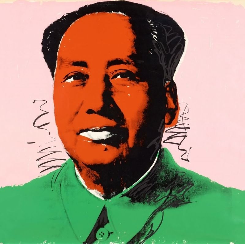 Siebdruck Warhol - Mao (FS II.94)