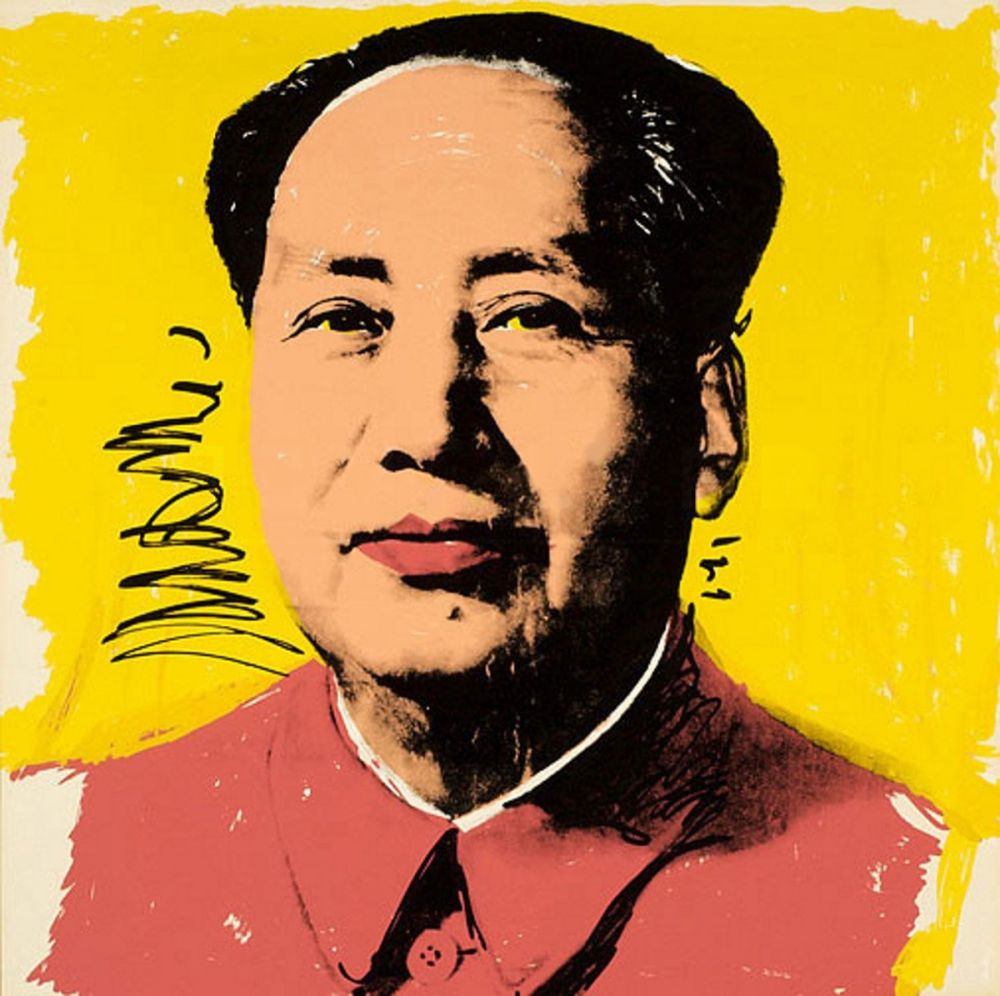 Siebdruck Warhol - Mao (FS II.97)