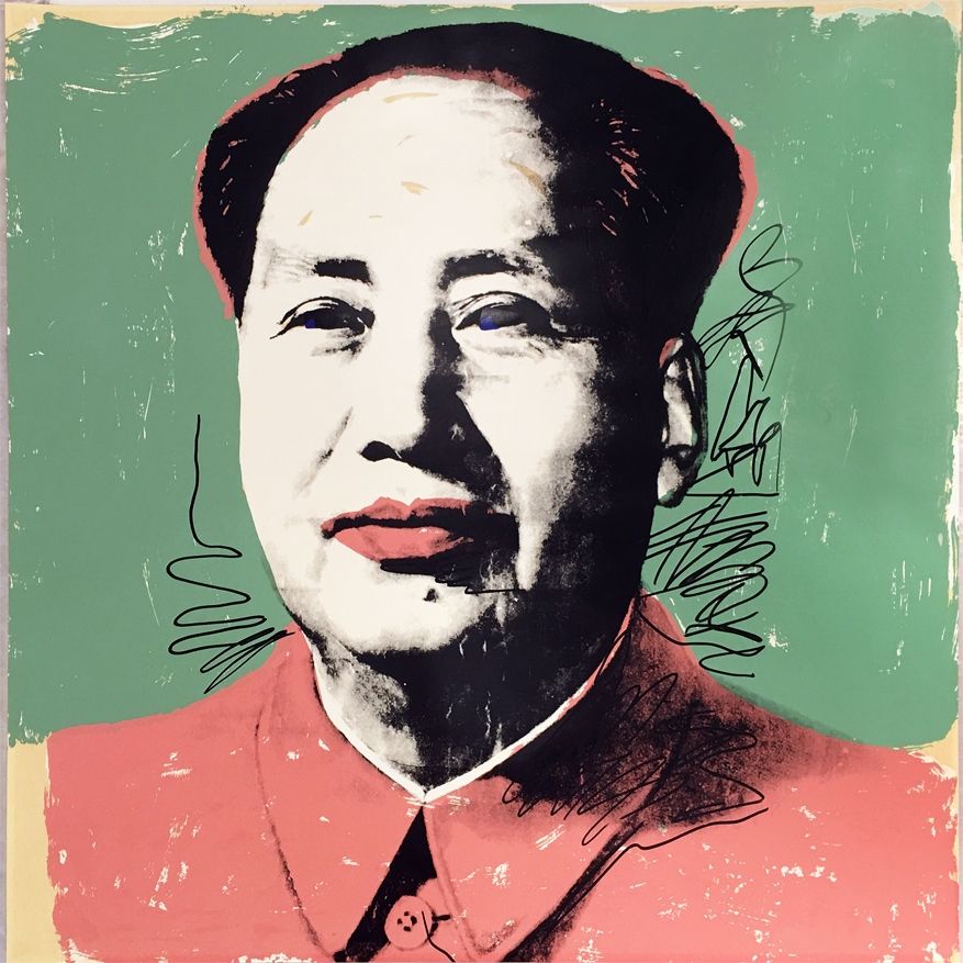 Siebdruck Warhol - Mao, II.95