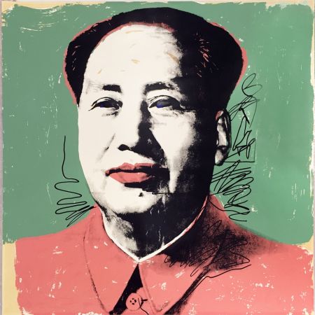 Siebdruck Warhol - Mao, II.95