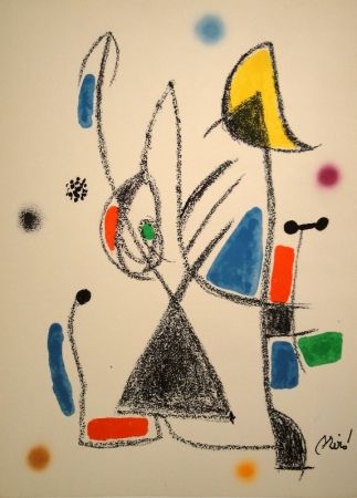 Lithographie Miró - Maravillas...