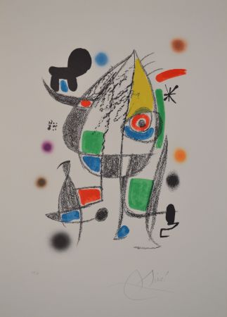 Lithographie Miró - Maravillas - M1072