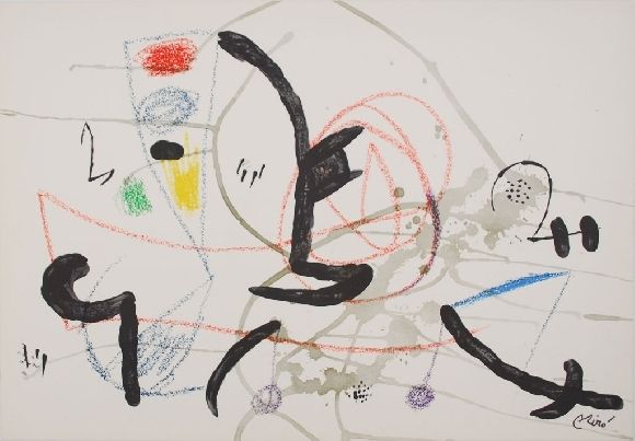 Lithographie Miró - Maravillas con variaciones acrosticas 