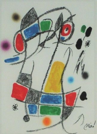 Lithographie Miró - Maravillas con variaciones acrosticas 1