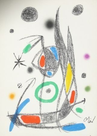 Lithographie Miró - Maravillas con variaciones acrosticas 14