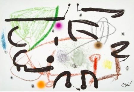 Lithographie Miró - Maravillas con variaciones acrosticas 15