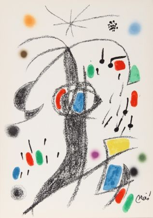 Lithographie Miró - Maravillas con Variaciones Acrosticas en el jardin de Miro (Number 21)