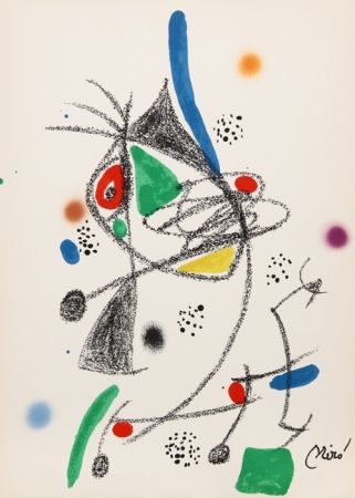 Lithographie Miró - Maravillas con Variaciones Acrosticas en el jardin de Miro (Number 6)