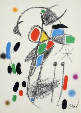 Lithographie Miró - Maravillas con variacones acrosticas 19