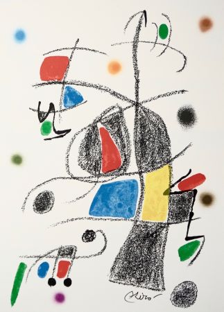 Lithographie Miró - Maravillascon variaciones arcrosticas17