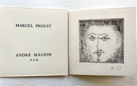 Illustriertes Buch Masson - Marcel PROUST et André MASSON. 