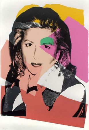 Siebdruck Warhol - Marcia Weisman, 1975