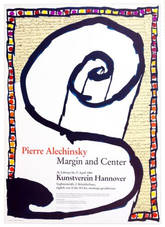 Plakat Alechinsky - Margin and Center