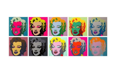 Siebdruck Warhol - MARILYN COMPLETE PORTFOLIO (Sunday B. Morning)